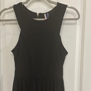 Upcycle Ready Classic Black Sleeveless Women’s Dress